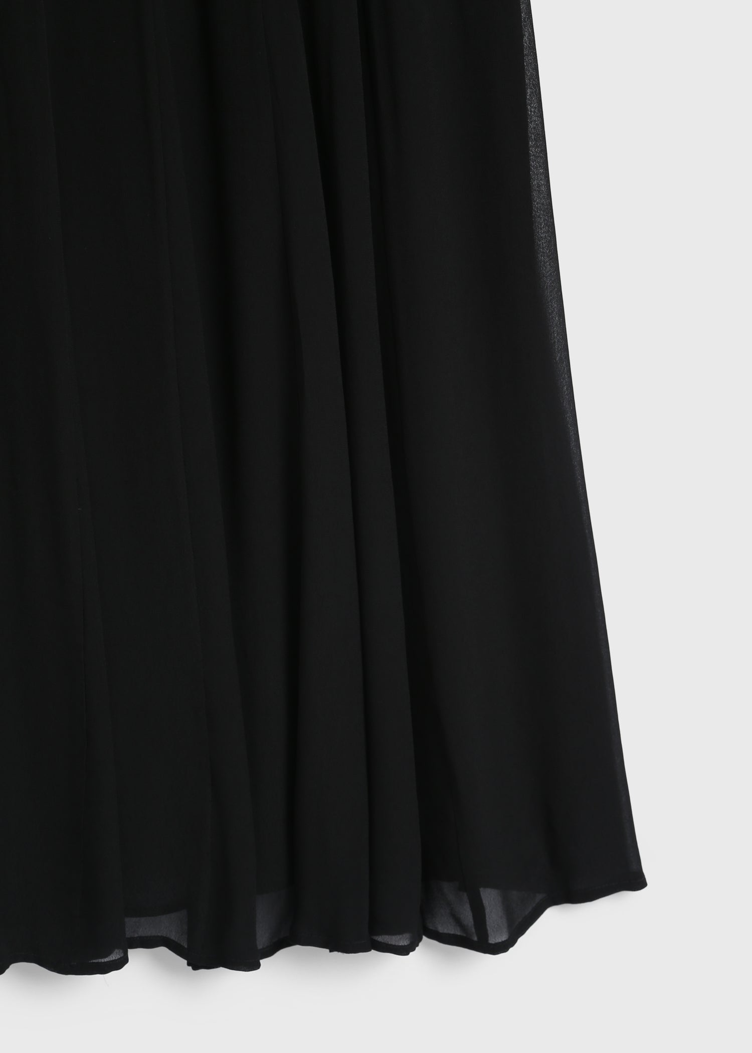 Black viscose Ambroise Cami Dress, elegant drape, perfect for day to night events