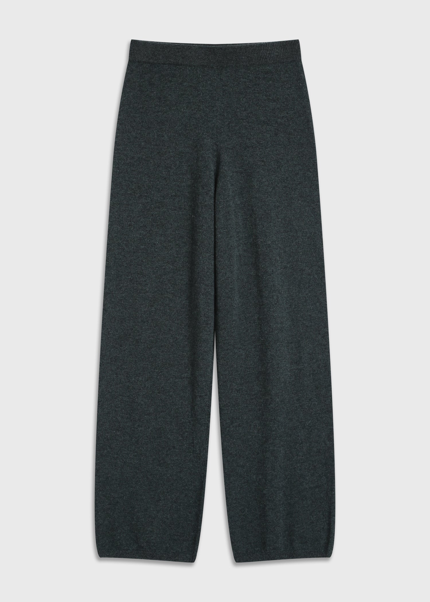 Topaz Denis Wide Leg Sweater Pant in wool-cashmere, relaxed fit and wide leg silhouette.