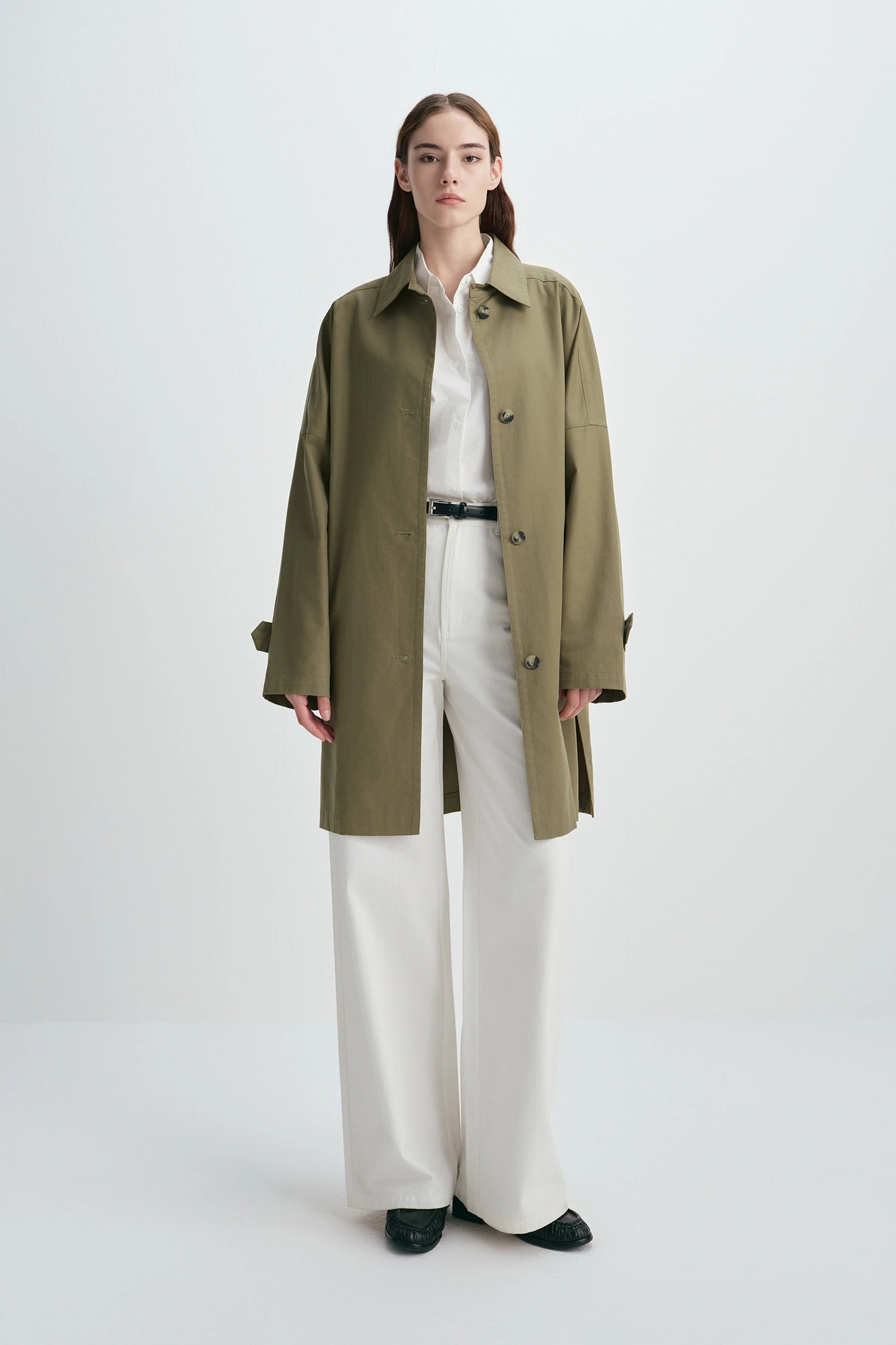 Provenance Oversized Jacket Mosswood