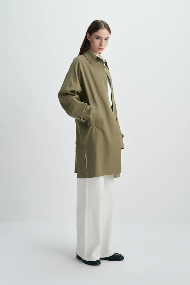 Provenance Oversized Jacket Mosswood