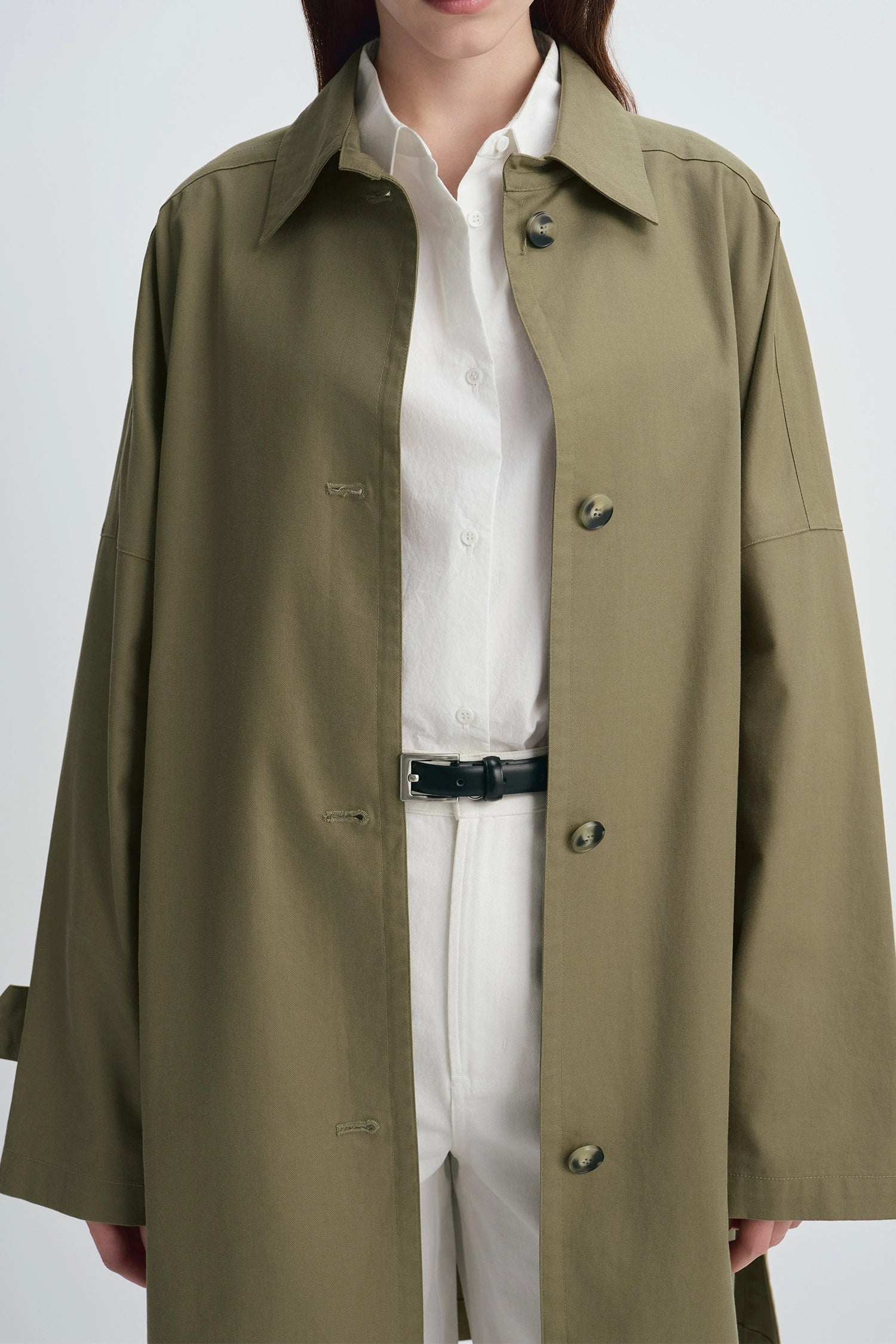 Provenance Oversized Jacket Mosswood