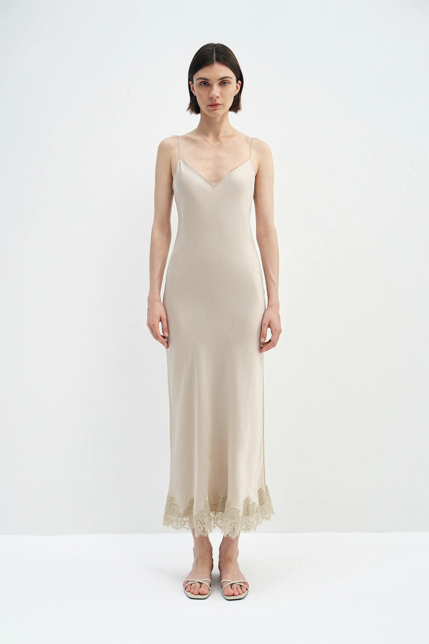 Noa Lace Hem Cami Dress