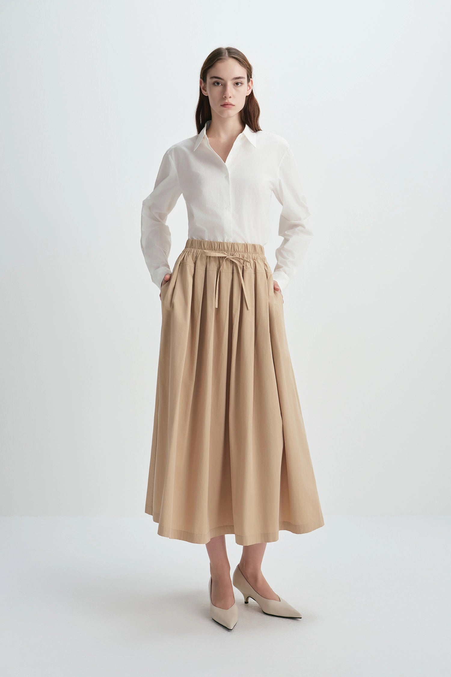 Bibiy. ODETTE BOA PLEATED SKIRT サイズS Bibiy ビビィ ODETTE BOA PLEATED SKIRT スカート bibiy ODETTE