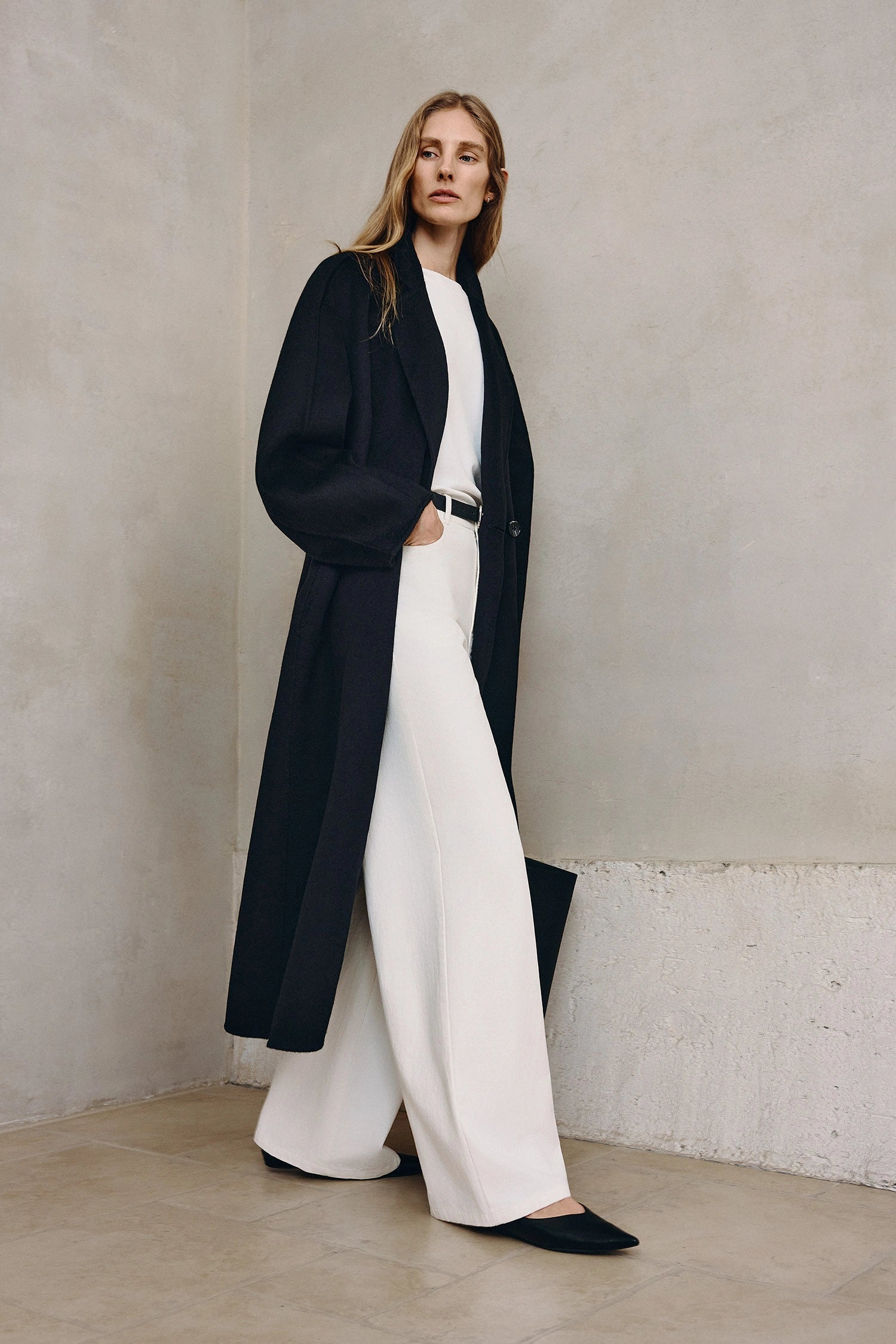 Basile Handmade Coat Black