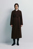 Kerrie Belted Handmade Coat Brown