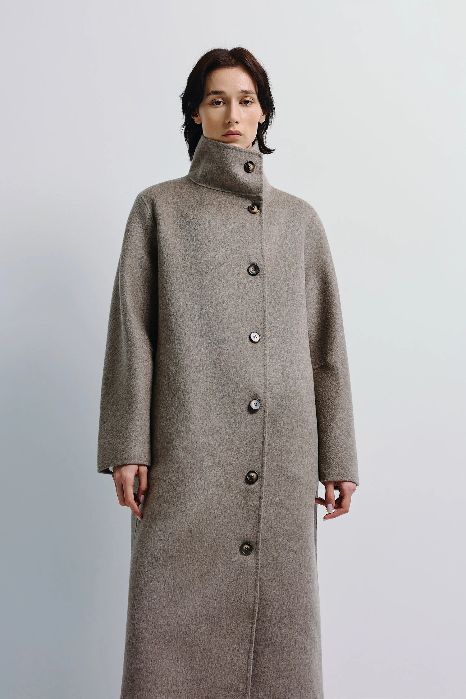 Eligio Handmade Coat H.Taupe