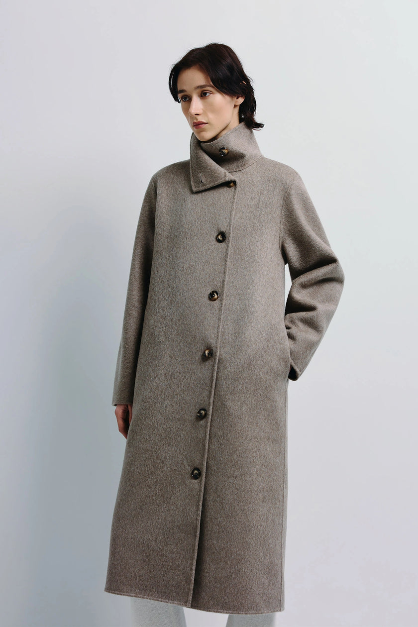 Eligio Handmade Coat H.Taupe
