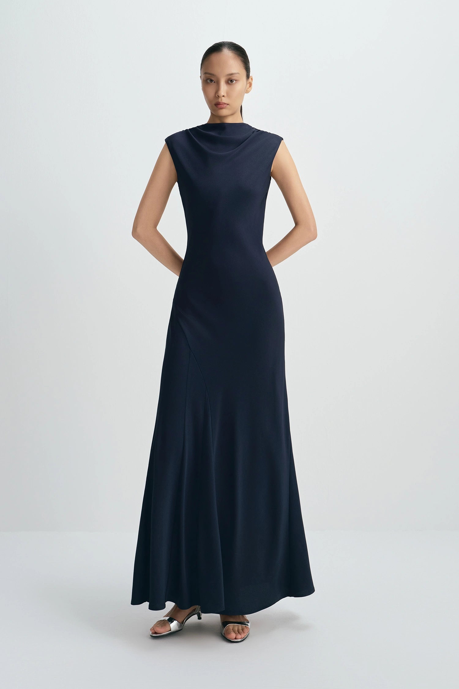 Colette Maxi Dress in Slate