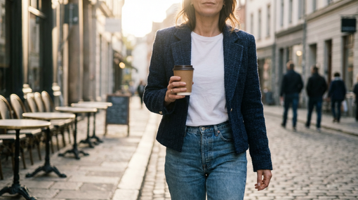 Youthful Ways to Wear Tweed Jackets: Pairing with Denim