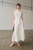 Luma Flare Skirt Egret