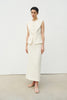 Elira Maxi Slim Skirt Egret