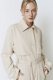 Rue Sophie Cassis Trench Coat