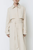 Rue Sophie Cassis Trench Coat