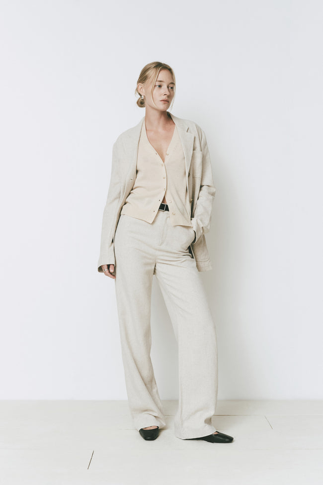 Rue Sophie Camilla Linen Blazer