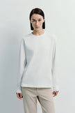 Anza Long Sleeve Top White