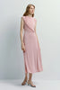 Gianna Cupro Dress Pink