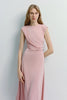 Gianna Cupro Dress Pink