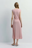 Gianna Cupro Dress Pink