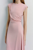 Gianna Cupro Dress Pink