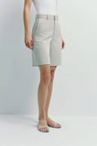 Lela Bermuda Shorts Taupe