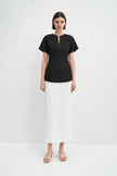 Rosine Fitted Waist Shirt