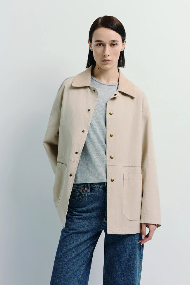 Nat Field Jacket Beige