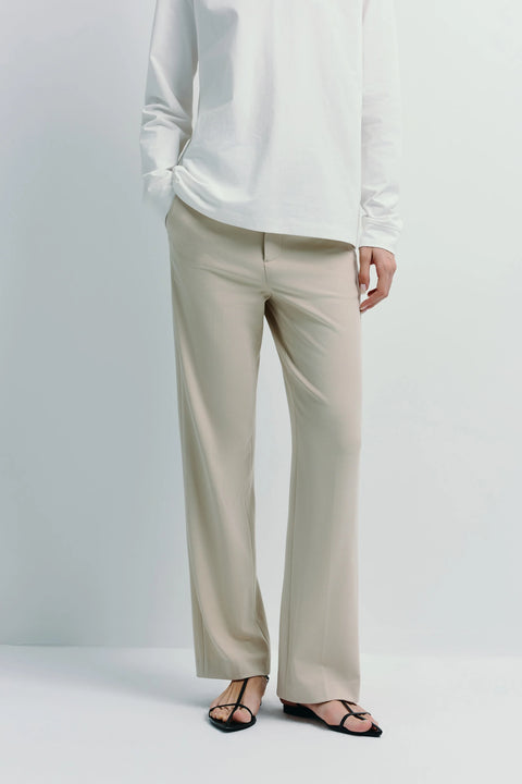 Parker Straight Leg Pant Oat