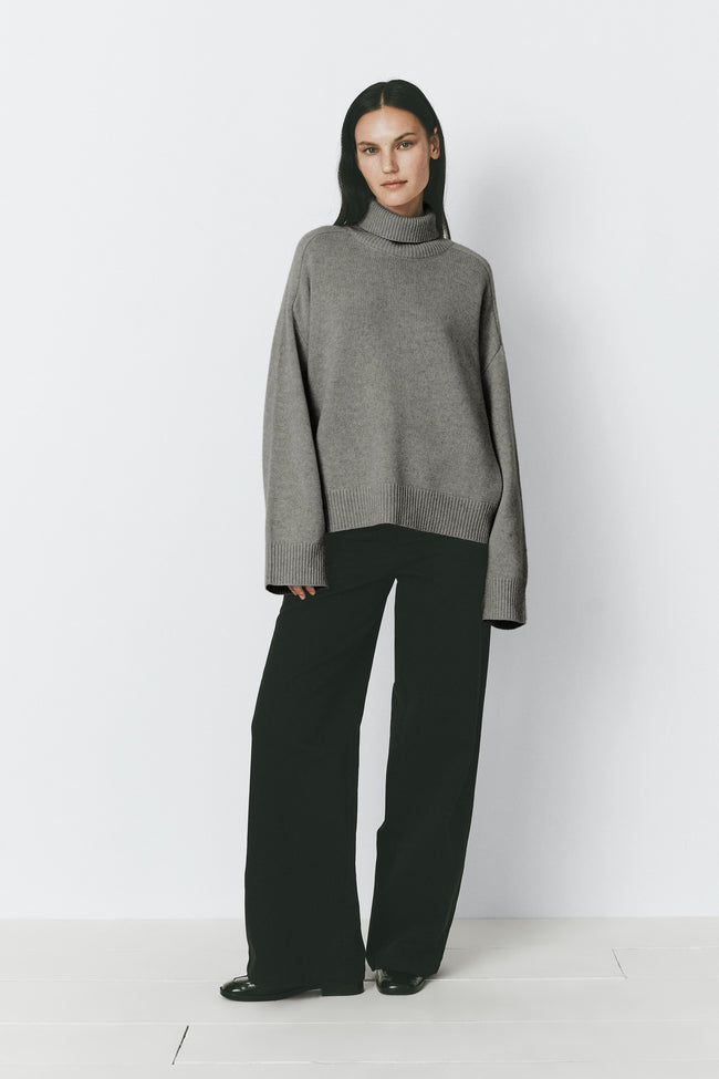 Adele Sweater in H.grey