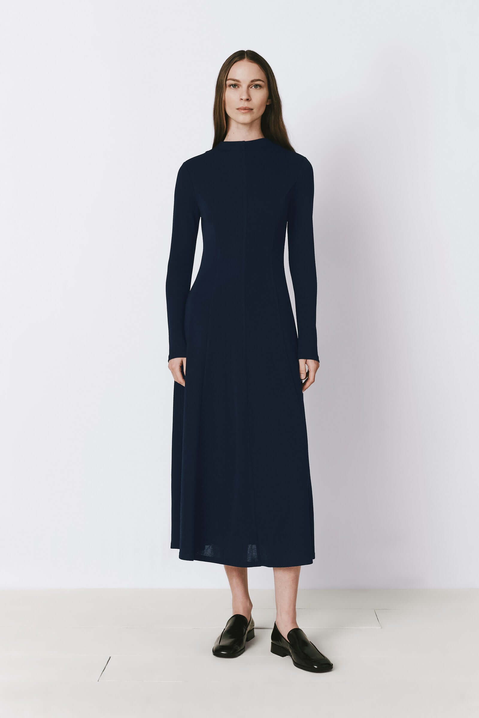 Adenet Dress in Navy