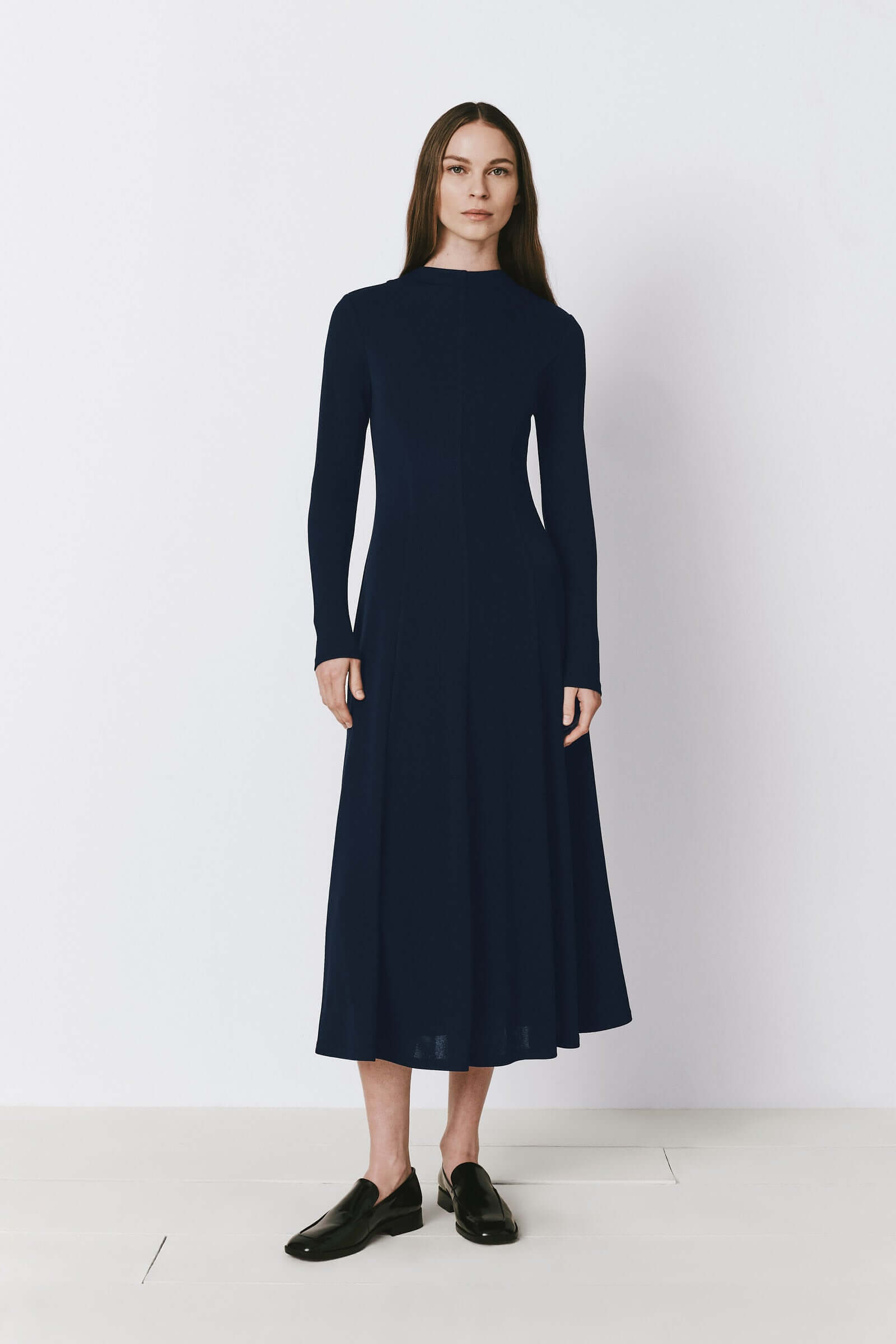 Adenet Dress in Navy