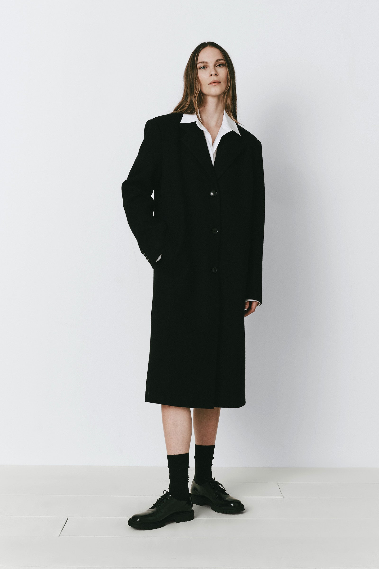 AgnŽs Coat in Black