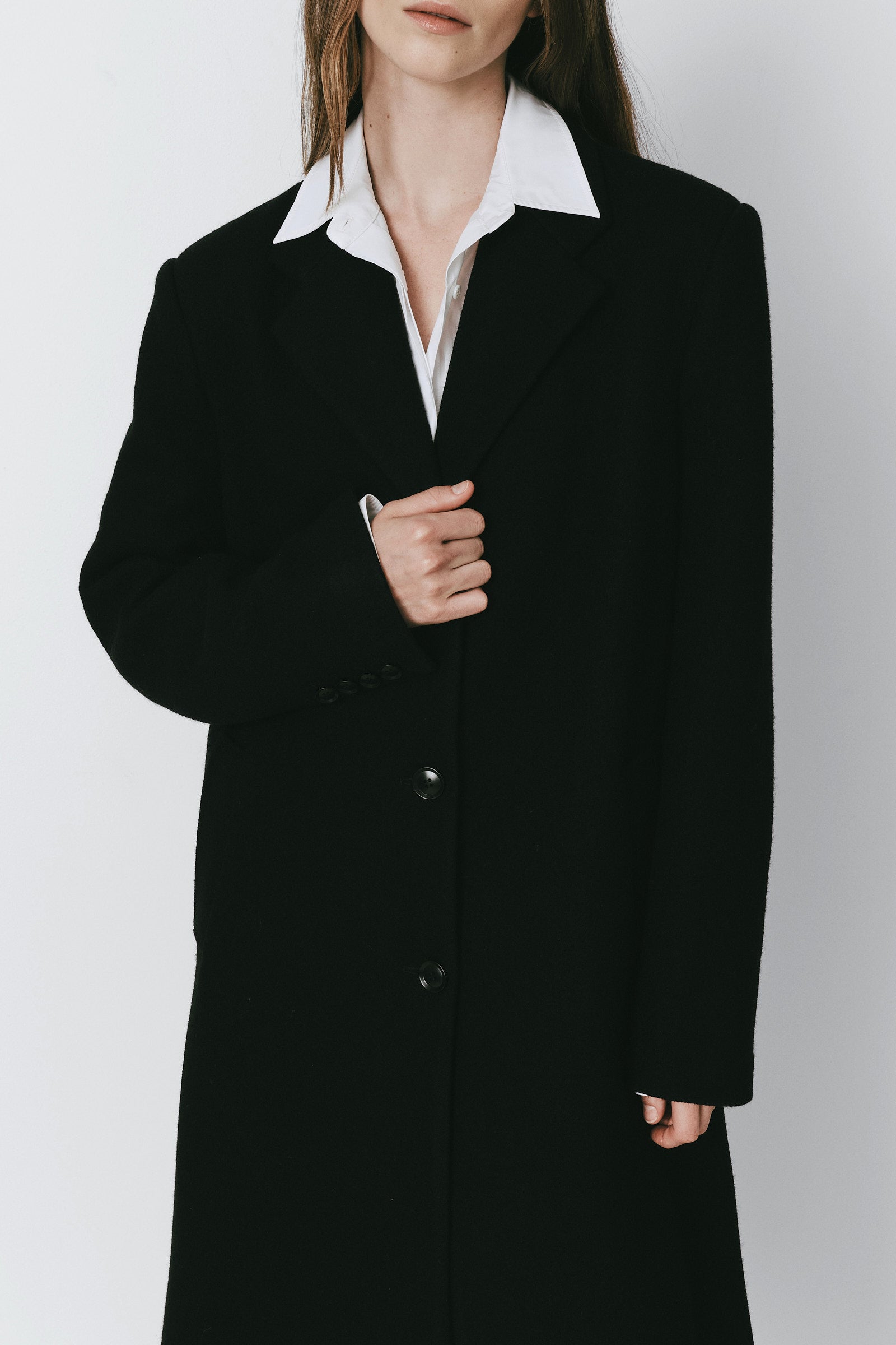 AgnŽs Coat in Black