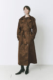 Antoine Suede Trench Coat