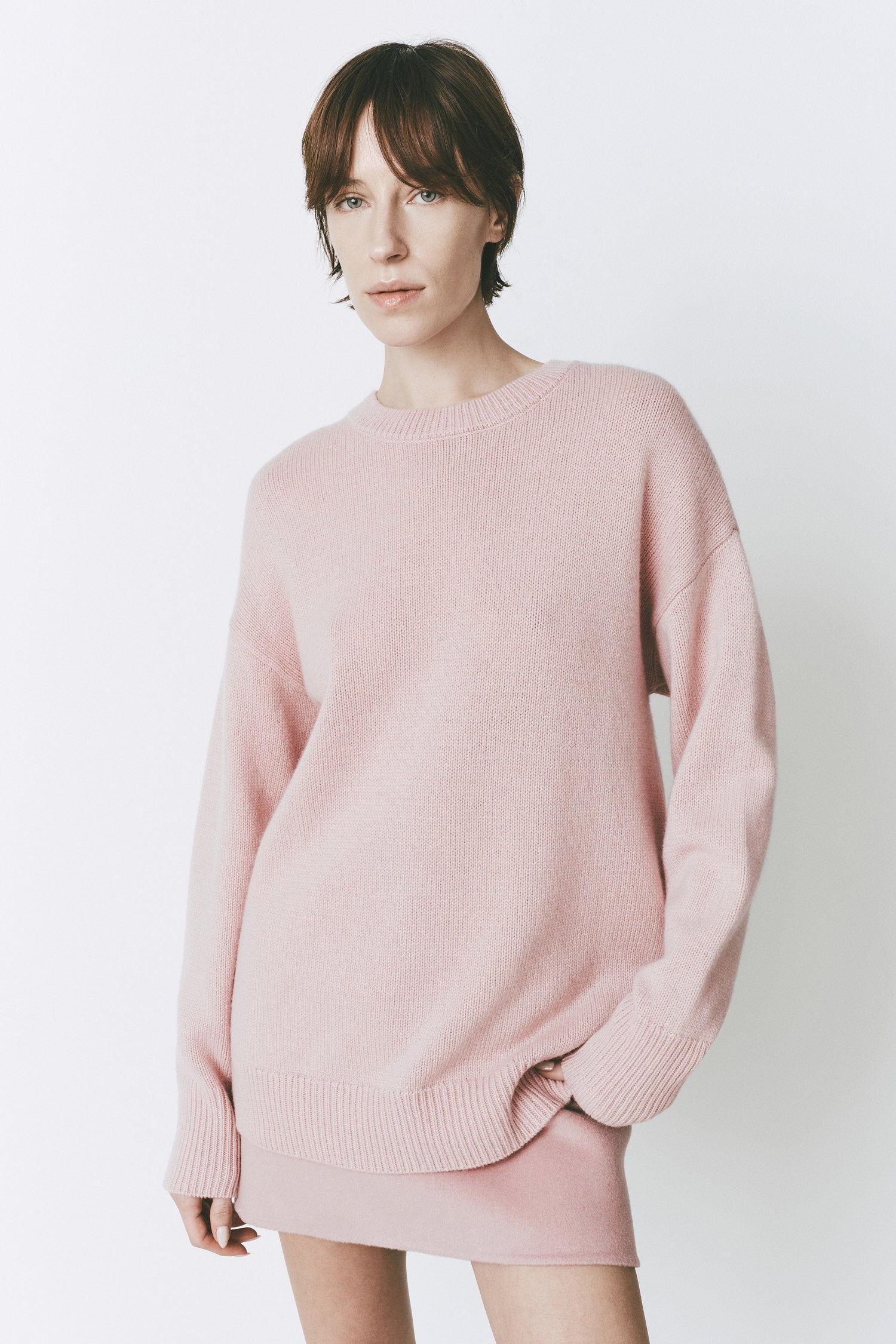 Rue Sophie Boulogne Knit Sweater Pink