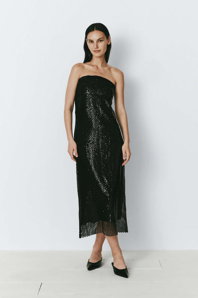 celeste sequin dress Canal Stirrup Pants
