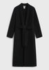 Rue Sophie Chatillon Midi Coat Black 