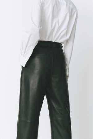 Rue Sophie Claude Leather Pant Black