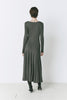 Rue Sophie Cler Jersey Midi Dress Grey