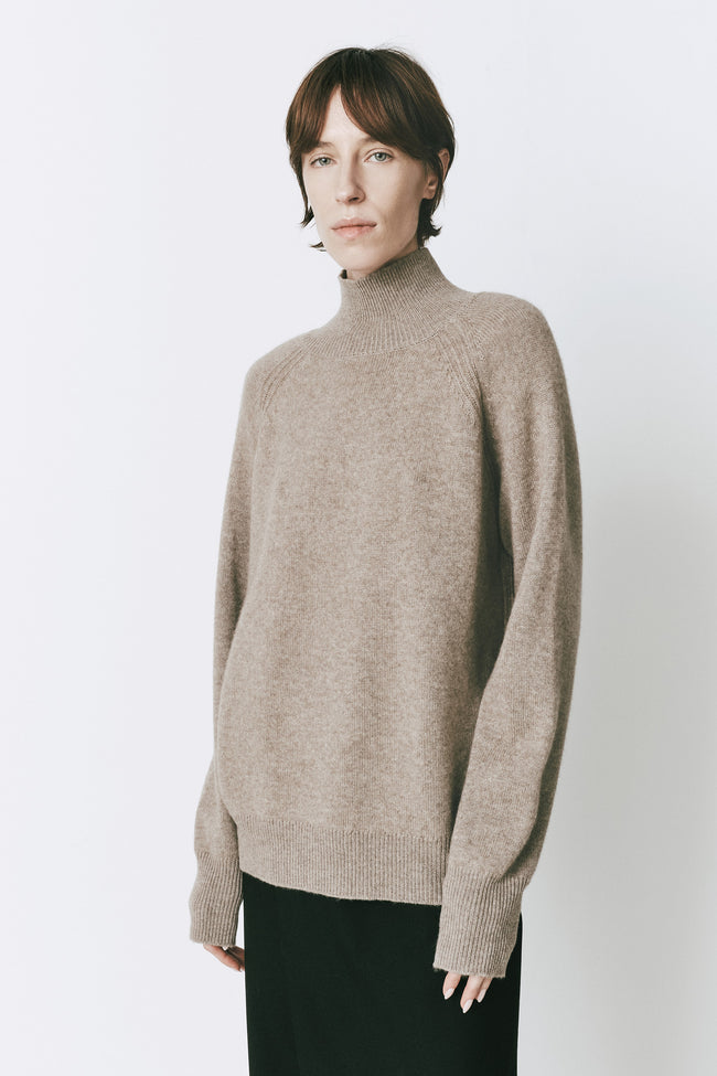 Rue Sophie Courneuve Turtleneck Sweater Wheat