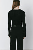 Galerie Pant in Black