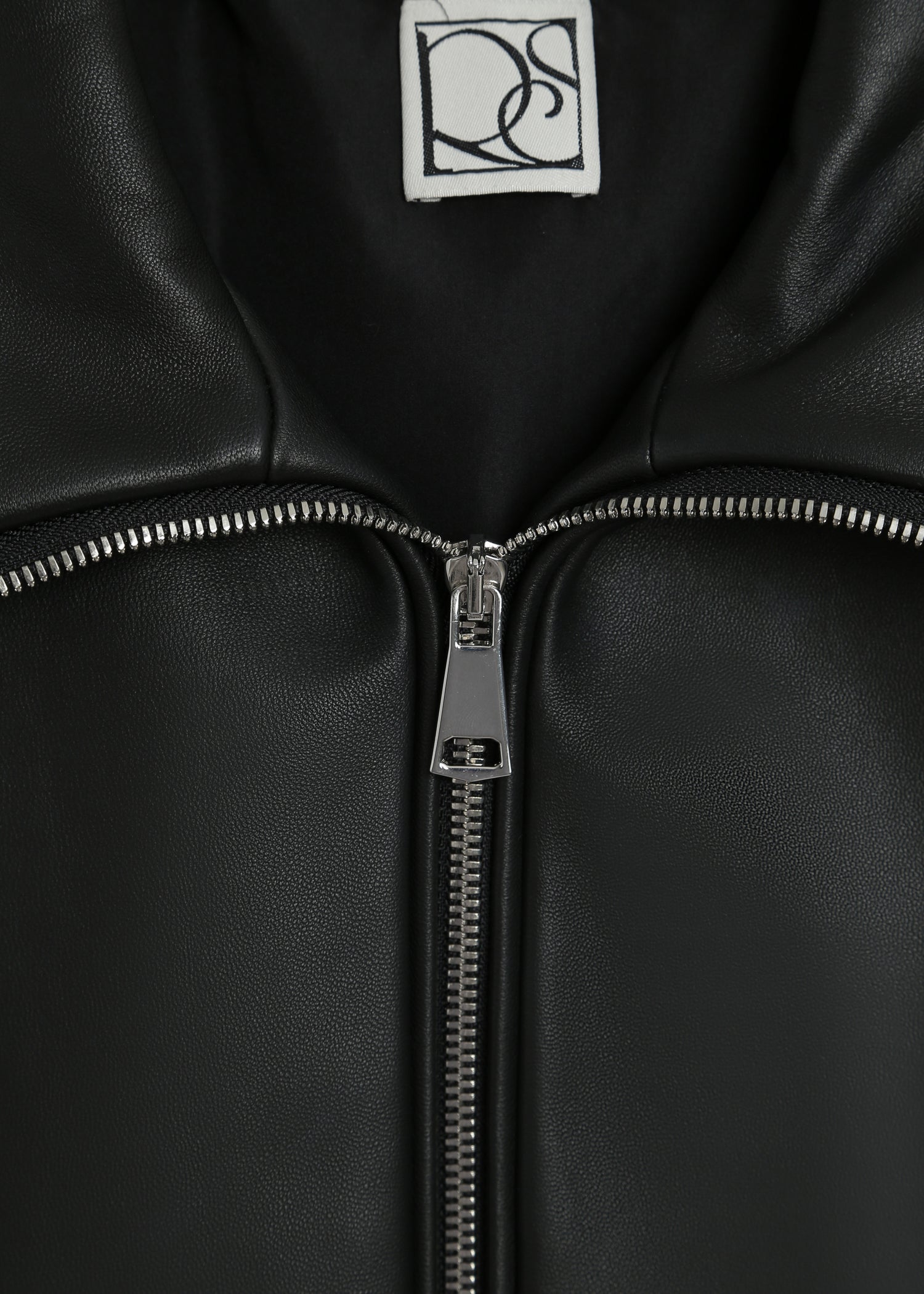 Rue Sophie Jacques Leather Jacket Black