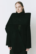 Rue Sophie Jardin Scarf Jacket Black