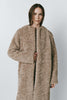 Jehanne Coat in Taupe