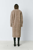 Jehanne Coat in Taupe