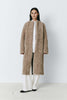 Jehanne Coat in Taupe