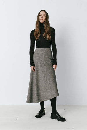 LŽonide Skirt in H.grey