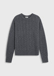 Rue Sophie Lyon Crewneck Sweater Grey