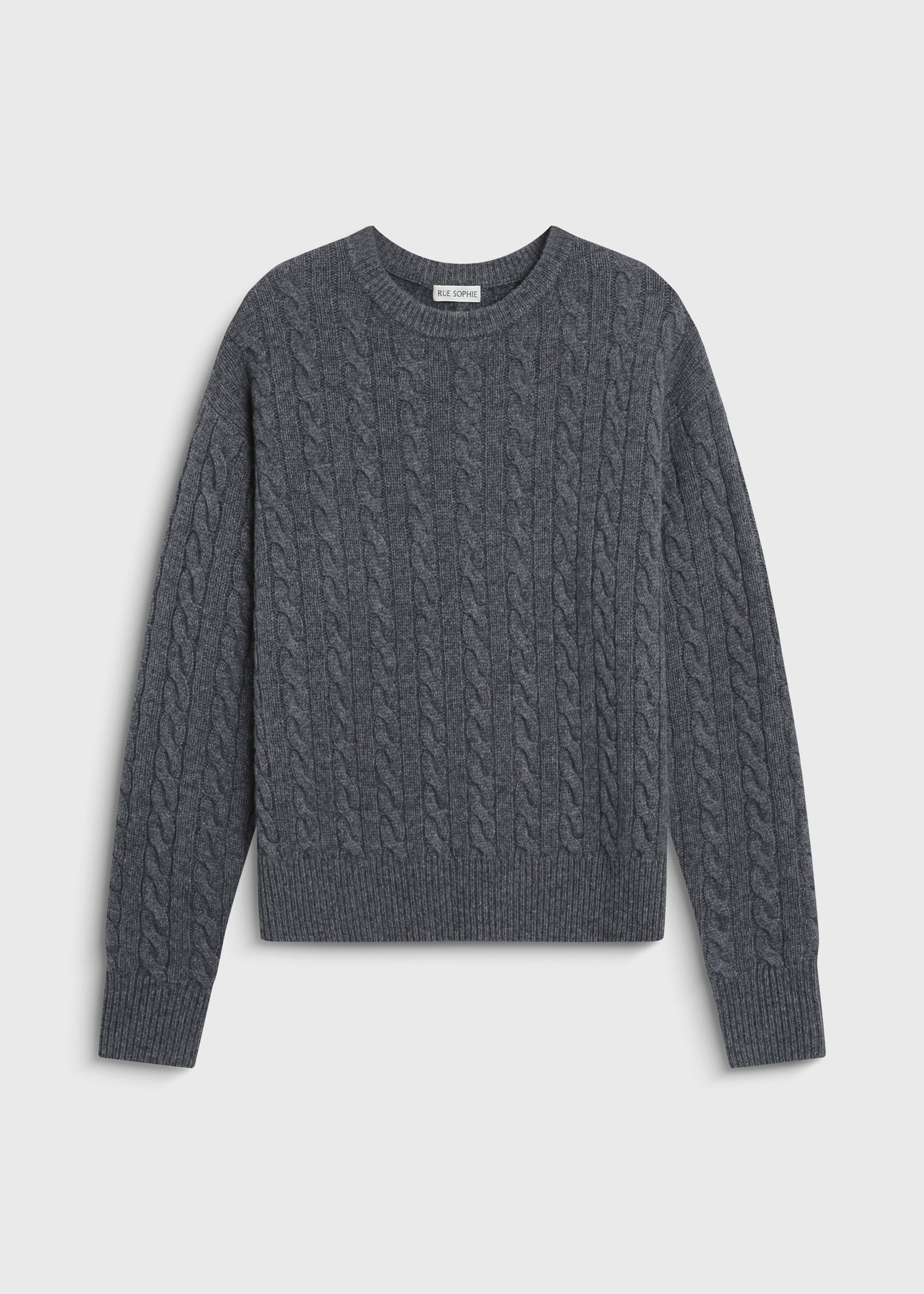 Rue Sophie Lyon Crewneck Sweater Grey