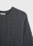 Rue Sophie Lyon Crewneck Sweater Grey