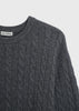 Rue Sophie Lyon Crewneck Sweater Grey